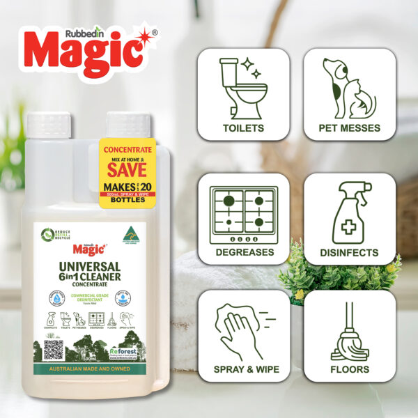 6 uses for Magic Universal 6in1 Cleaner